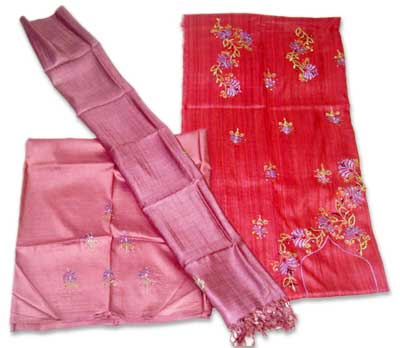 Unstitched Ladies Suits 014, Feature : Dry Cleaning, Easy Washable, Stone Work