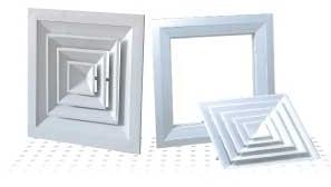 Square Ceiling Diffusers