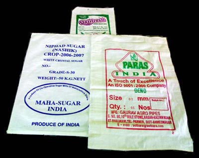 Pp bags, Closure : Tie String