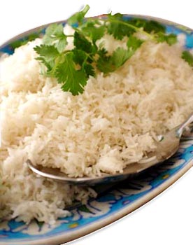 Basmati rice, Discolor :1 %