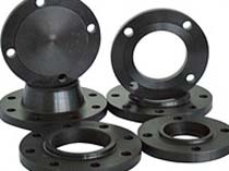 Metal Carbon Steel Flanges, Color : Black