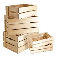 Wooden Storage Crates
