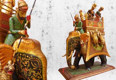 Item Code : WES 001 Wooden Elephant Statue