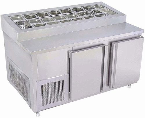 Stainless Steel Pizza Preparation Table