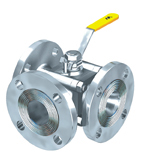 Three Way Ball Valves, Feature : Choice Of Seat Material