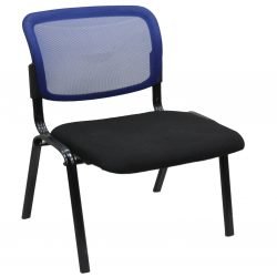 Flower Mesh Net Visitor Chair, For Indoor, Outdoor