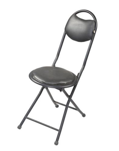 Iron Round Folding Chair