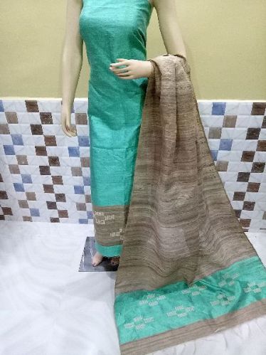 Ladies Raw Silk Suit Material