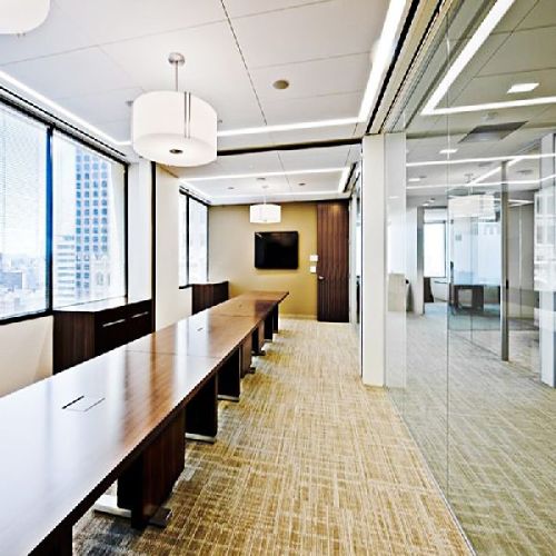 Office Standard Interior Aluminum Operable Top Hung Glass Sliding Doors