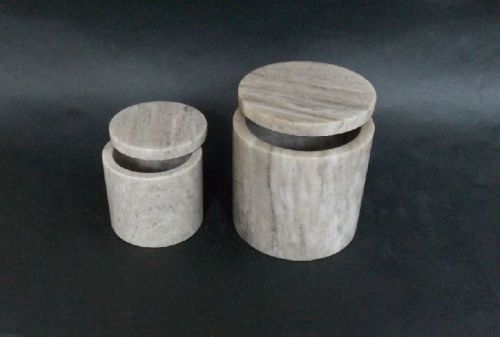 Marble Round Box