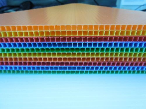 Polypropylene PP Corrugated Sheets, Shape : Rectangular