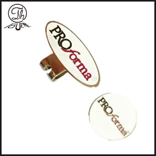 Golf Ball Magnetic Marker Hat Clip