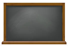 Rectangular Black School Board