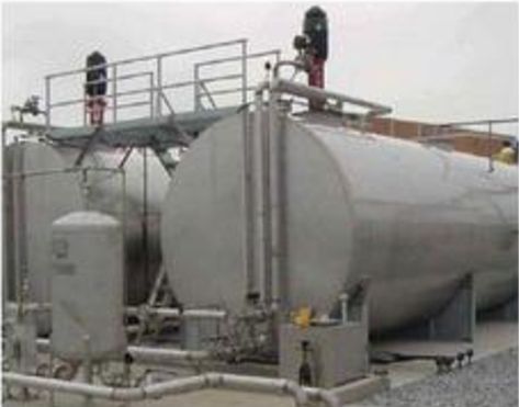 Diesel storage tank