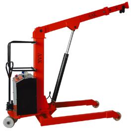 SEMI ELECTRIC FLOOR CRANE