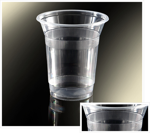 Plastic Disposable Glass With Dome Lid
