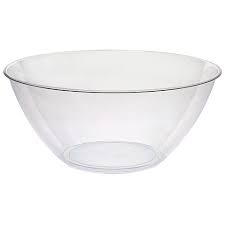Polypropylene (PP) Plain Plastic Bowls, Color : Transparent