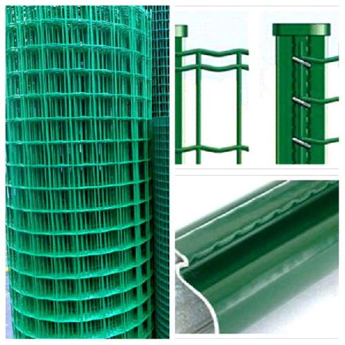 30m Length Plastic Perimeter Wire Mesh Fence