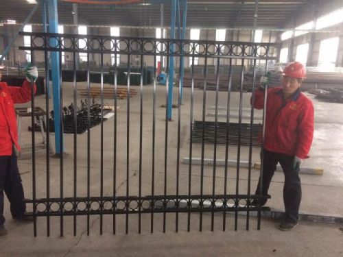 4 Railings Welded Wrought Iron Fencing