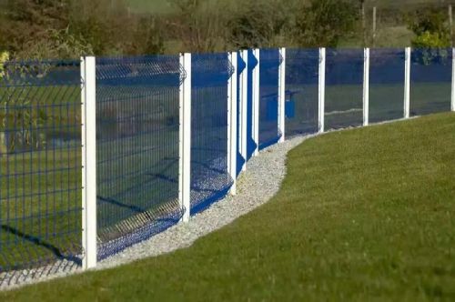 Vertical Wires Bending Wire Mesh Fence
