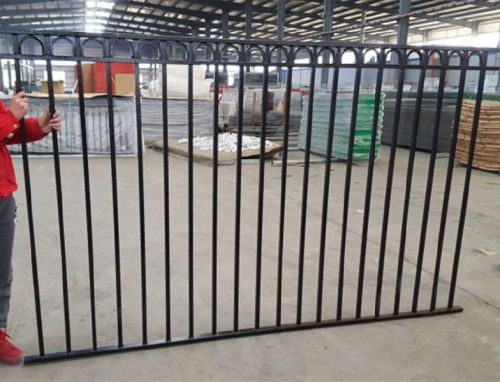 Ornamental Aluminum Fencing With Flat Top