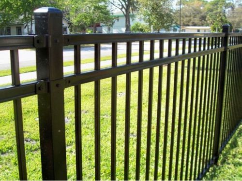 Wrought Iron Security Fence