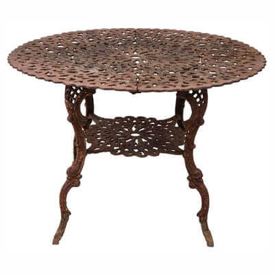 Cast Iron Table