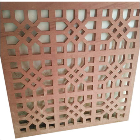 Non Polished Aquarium Sandstone Jali, For Homes, Shape : Square