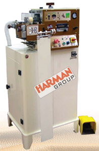 Edge rounding machine