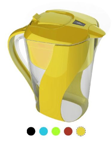 Slim Design Alkaline Water Filter Pitcher