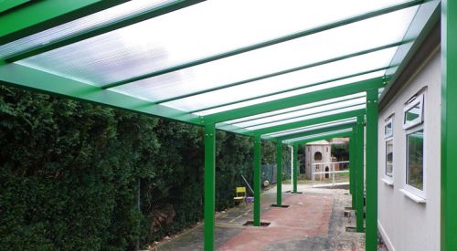 Polycarbonate Awning