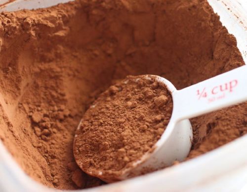 Cocoa powder, Packaging Type : Dark browm