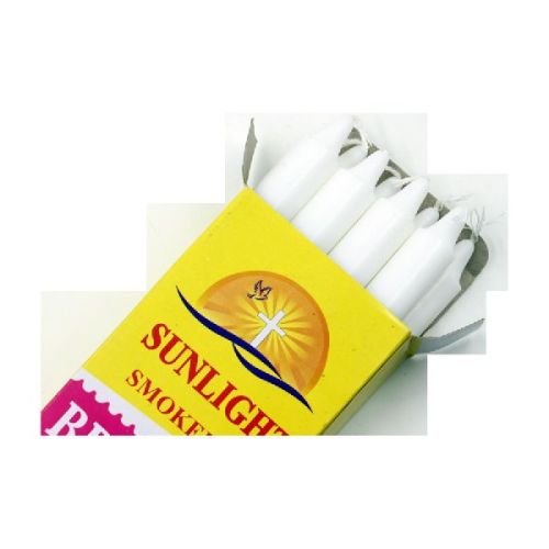 White Candle Solid Candle Paraffin Wax