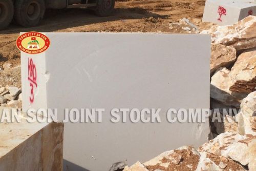 Natural White Marble Block