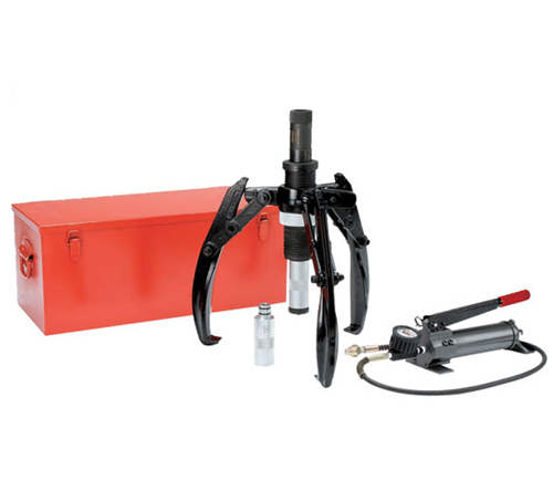 Polished Alloy Steel Hydraulic Bearing Puller, For Light Weight Lifting, Size : Standard