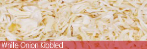 Dehydrated White Onion