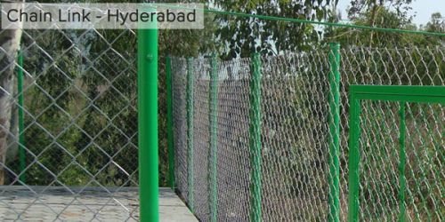 PVC Coated Chain Link Fence