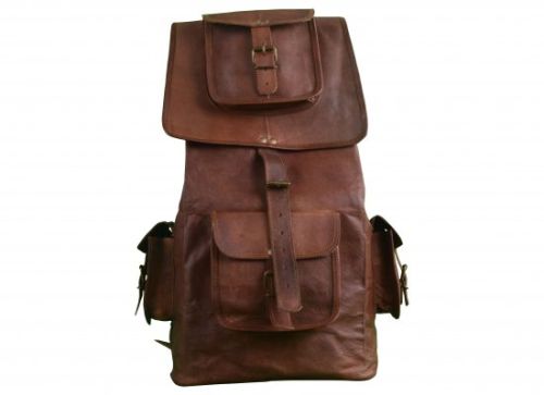 Leather Rucksack Bags