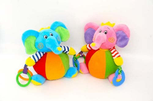 Rings Fat Elephant Plush Toy