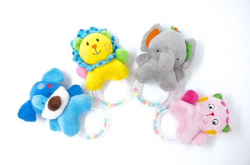 Small Circle Ring Animal Plush Toys