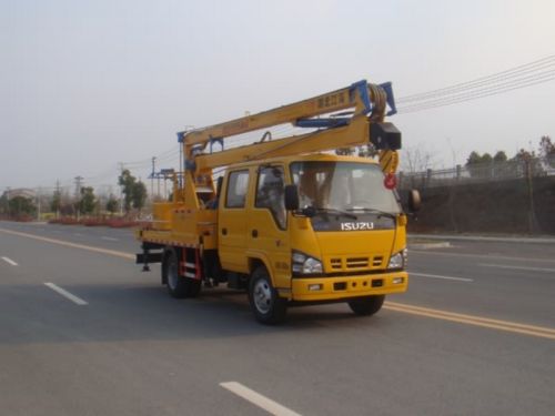 4x4 Isuzu High-altitude Operation Bucket Truck