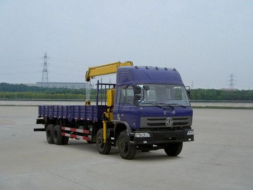 Dongfeng Used Small City Crane Trucks For Sale