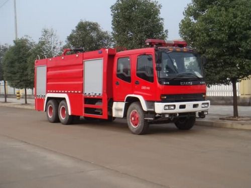 ISUZU 6X4 Airport Rescue Water Foam Fire Truck