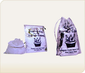 Ice Cubes Thermal Bags