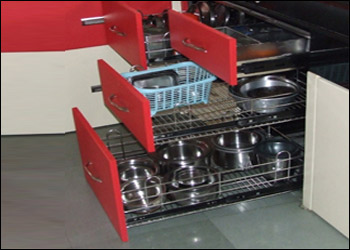 SS Kitchen Basket