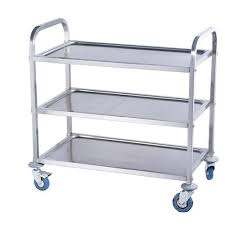 Stainless Steel Kitchen Trolley