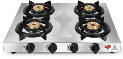 HOB 4 Burner Regular Stainless Steel Gas Stove