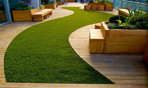 Ajnaabh Creations Artificial Grass, Color : Green