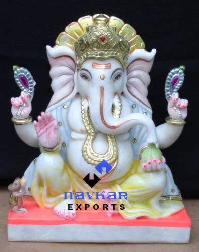 Marble Ganpati Statue