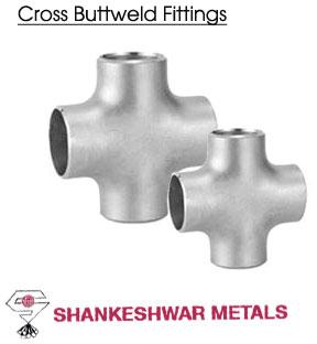 201 Cross Buttweld Fittings, Size : 1*3/4~100*92
